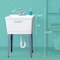 Tehila Tehila 22.875 in. W X 23.5 in. D Freestanding Thermoplastic Utility Sink 040 US6000 - alternate 5